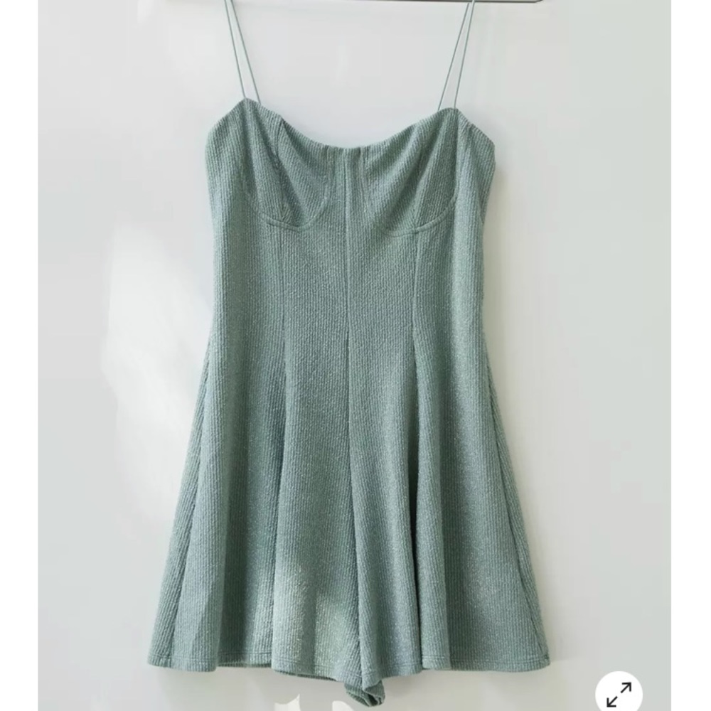 Urban Sparkle Knit Romper